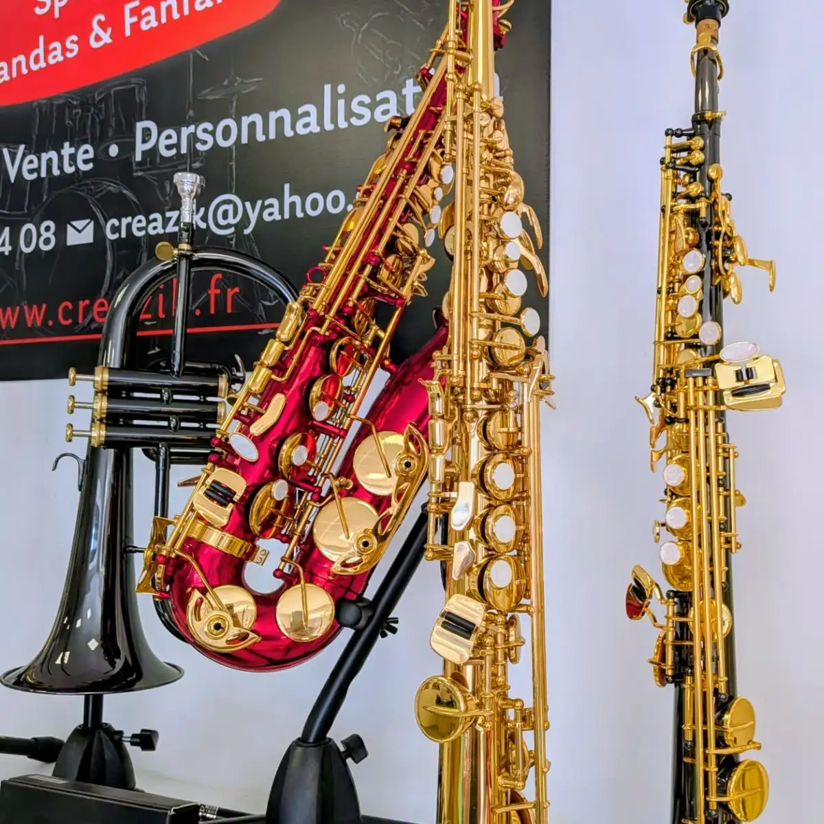 Saxophone soprano Yamaha