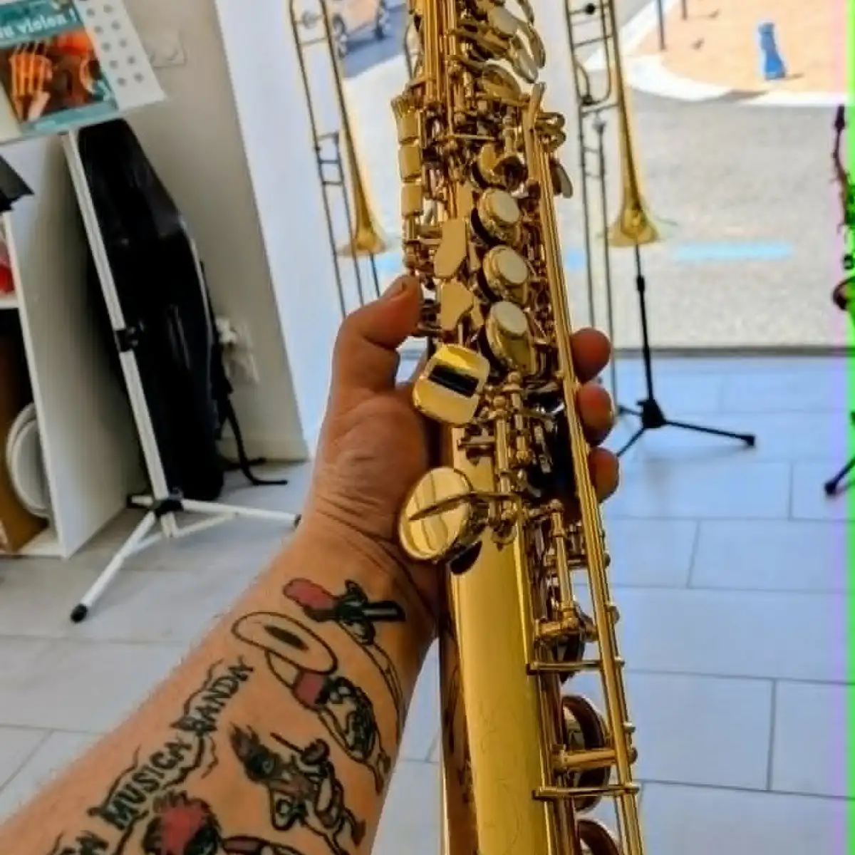 Saxophone soprano Yamaha